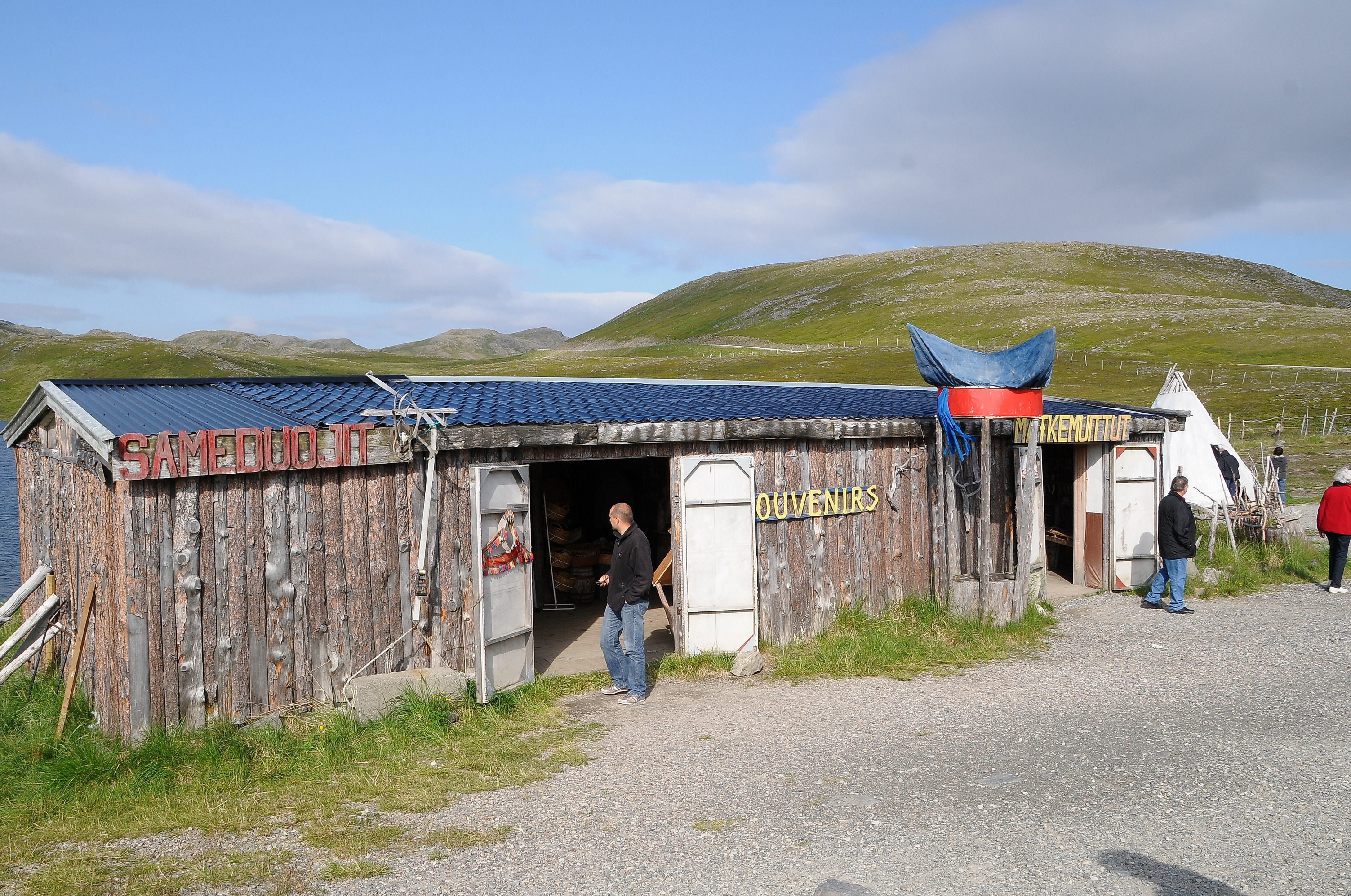 Frühstück am Nordkap